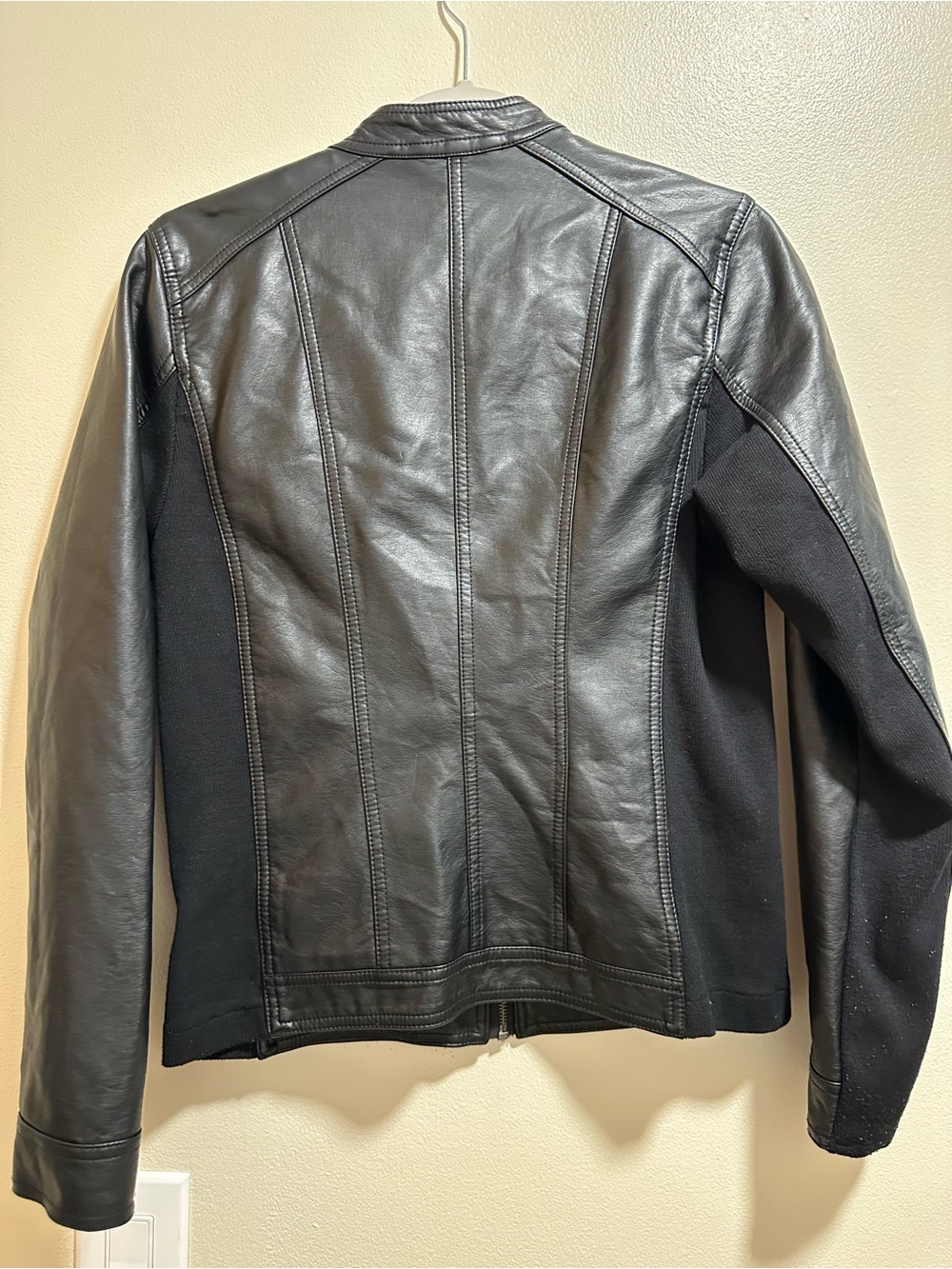 Maurices Women’s Black Faux Leather Jacket - Picture 2 of 9
